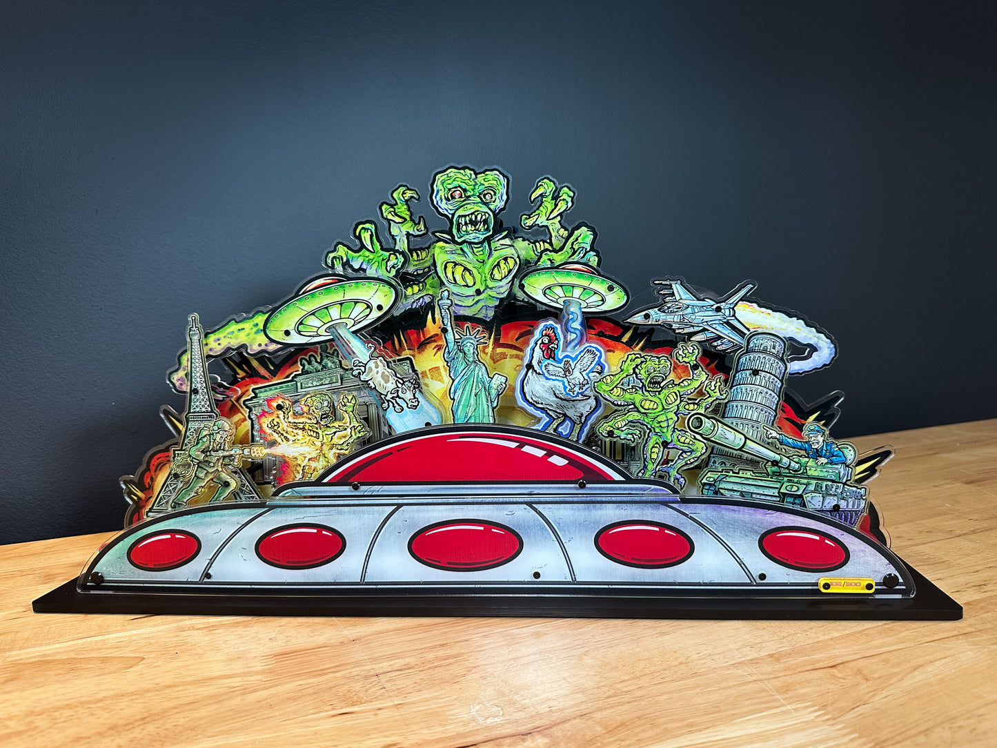 Officially Licensed Attack from Mars Topper for Bally & CGC Games By TEP - DEPOSIT