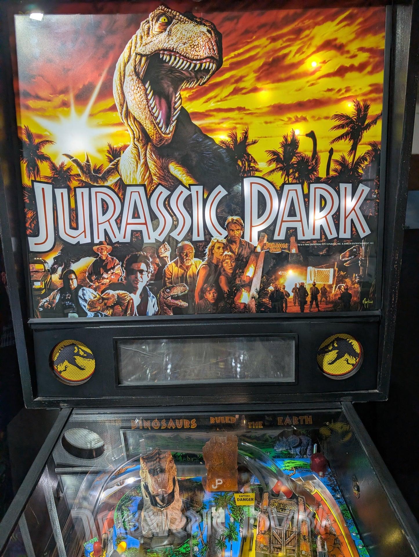 Used Data East Jurassic Park
