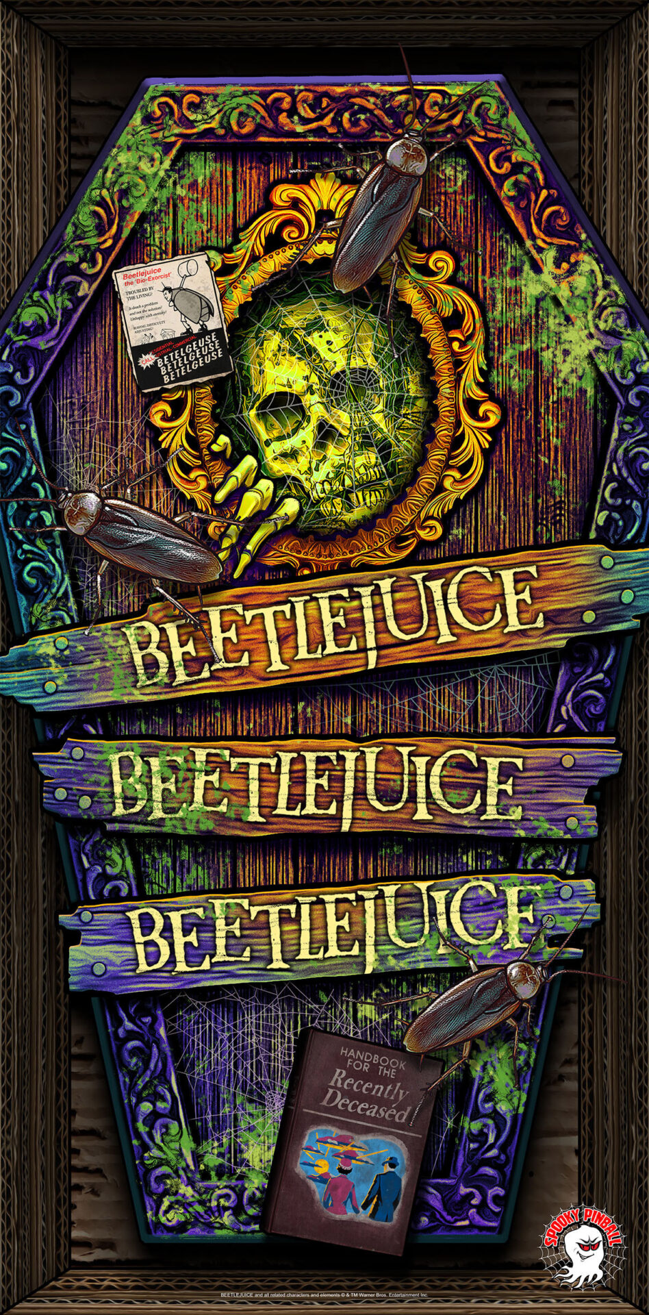 Beetlejuice Dust Cover