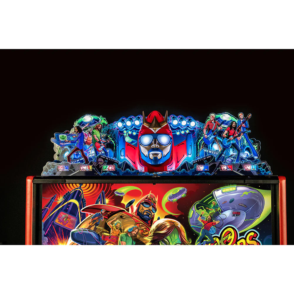 FOO FIGHTERS FOOBOT PINBALL TOPPER