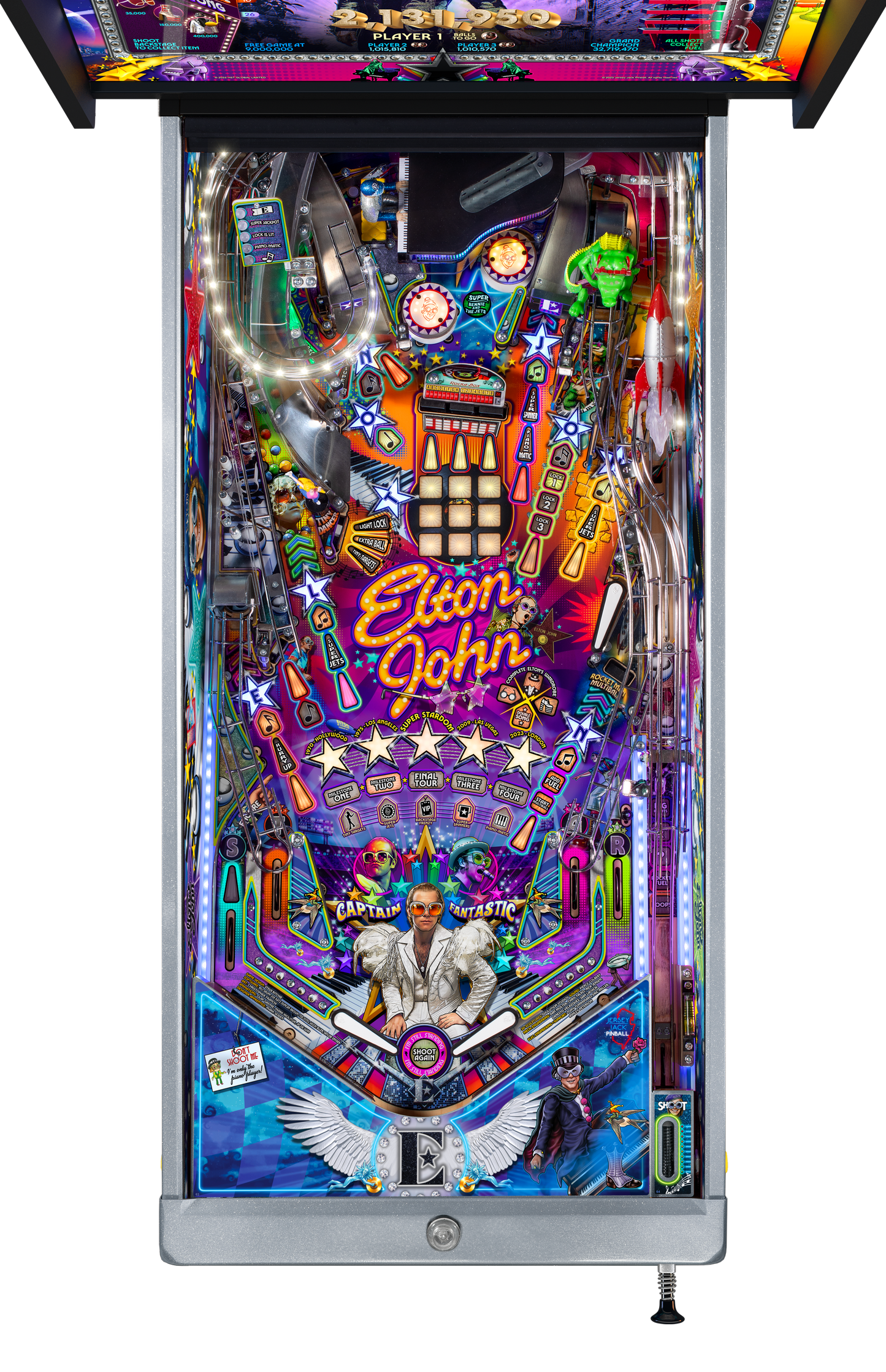 Elton John  - PLATINUM EDITION by Jersey Jack Pinball DEPOSIT