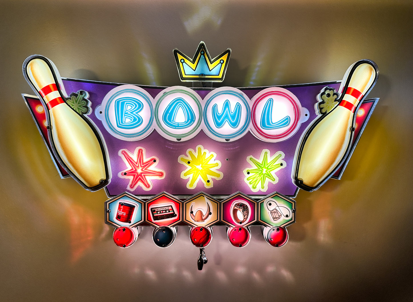 The Big Lebowski Pinball Wall Art