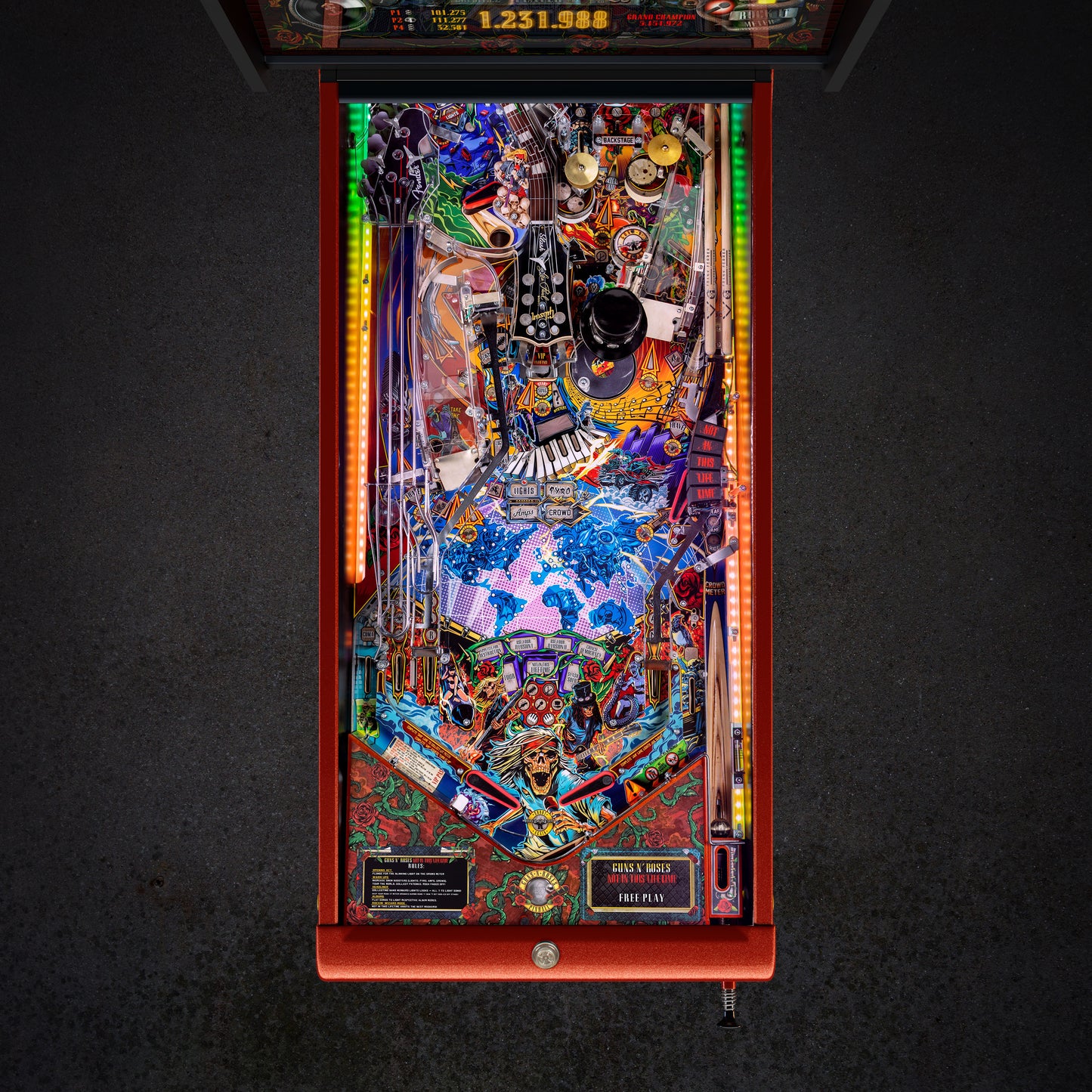 Guns N Roses - Jersey Jack Pinball