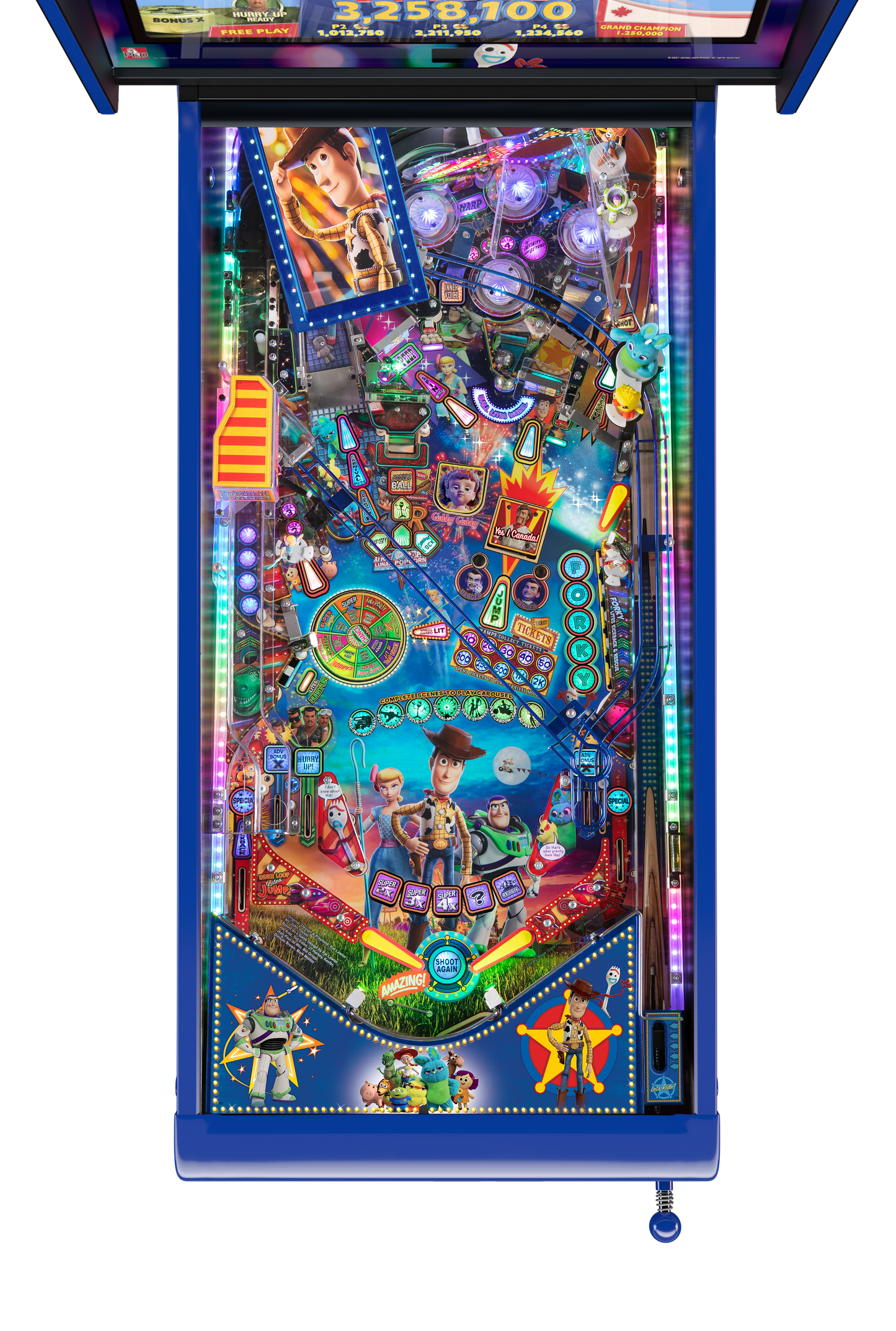 TOY STORY 4 LE - Jersey Jack Pinball