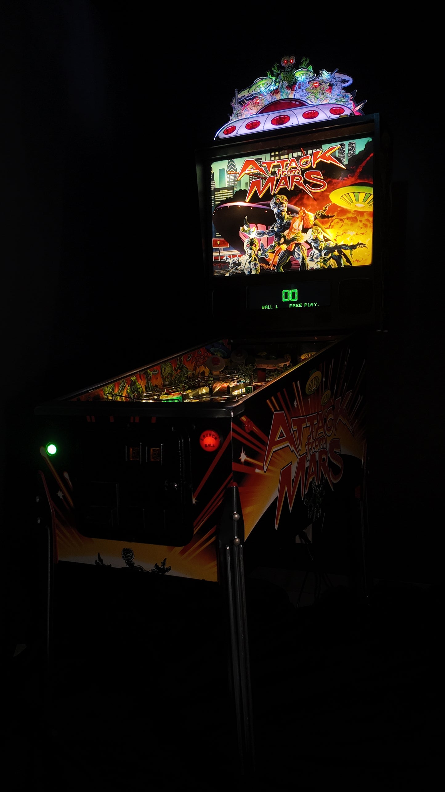 Officially Licensed Attack from Mars Topper for Bally & CGC Games By TEP - DEPOSIT