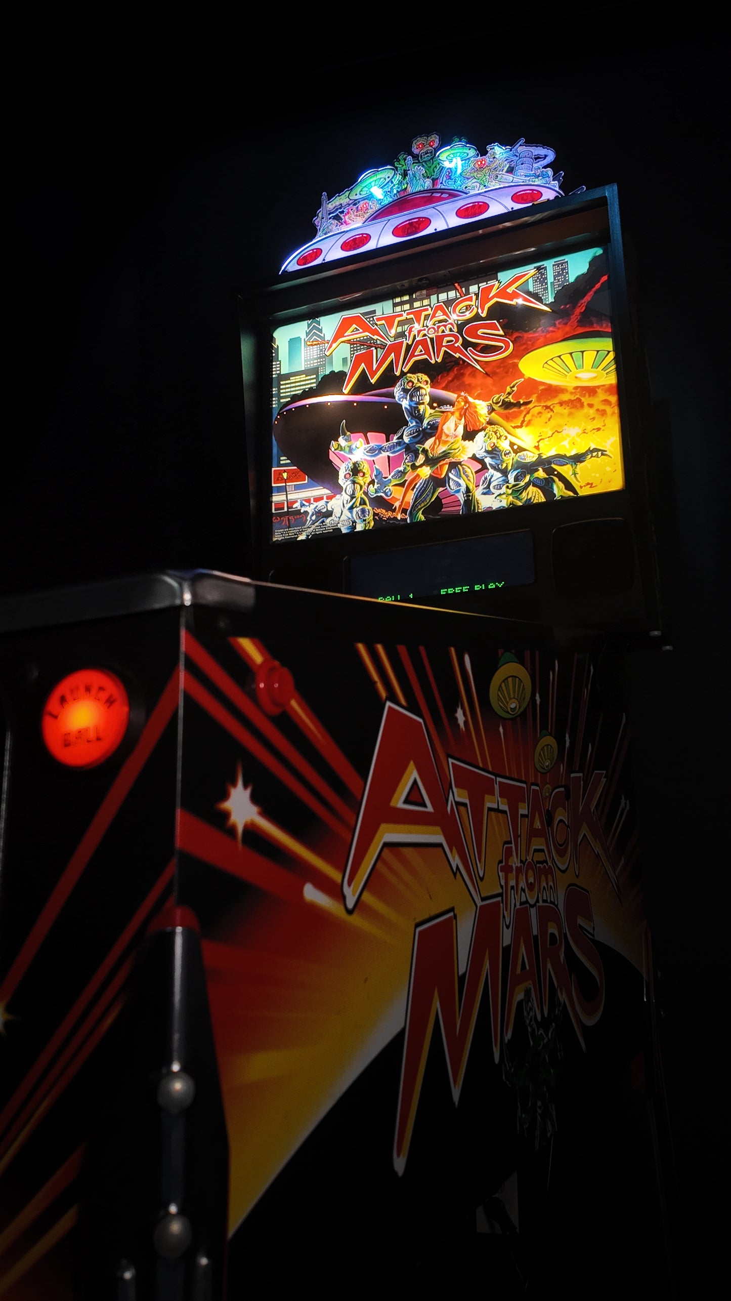 Officially Licensed Attack from Mars Topper for Bally & CGC Games By TEP - DEPOSIT