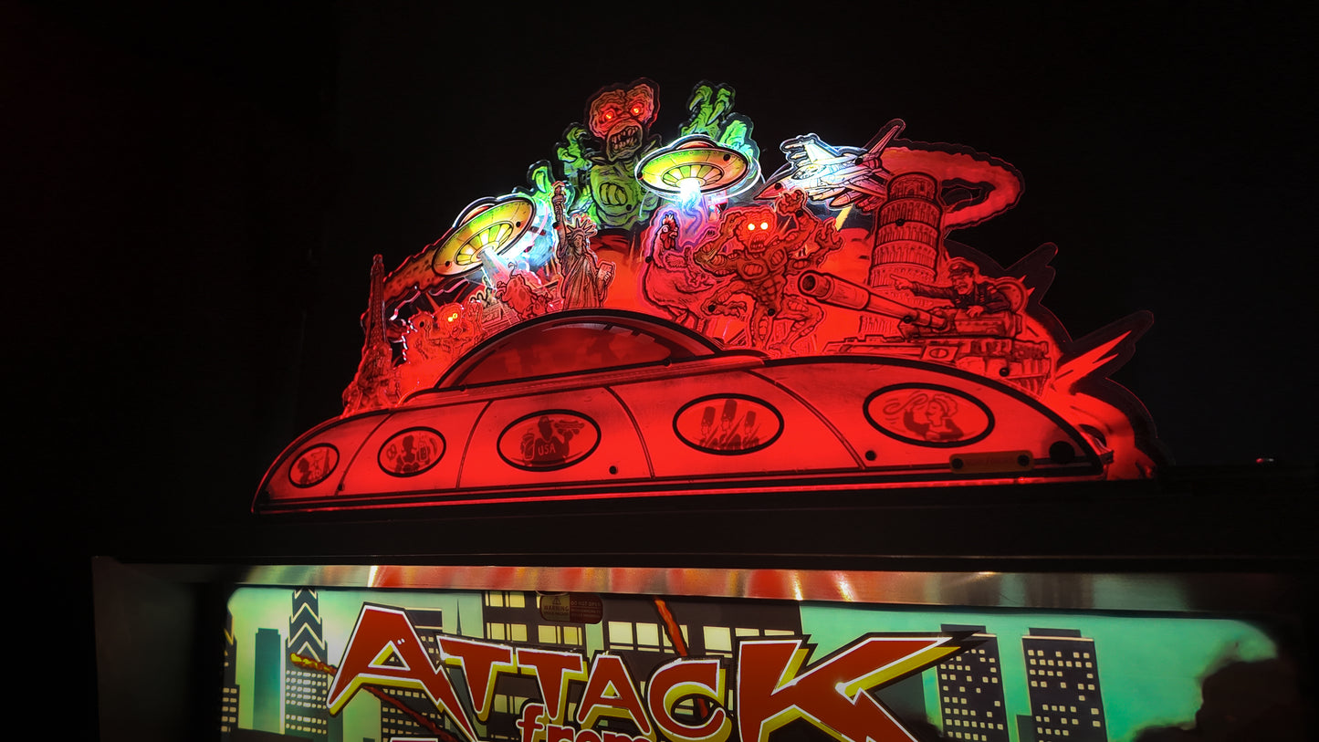Officially Licensed Attack from Mars Topper for Bally & CGC Games By TEP - DEPOSIT