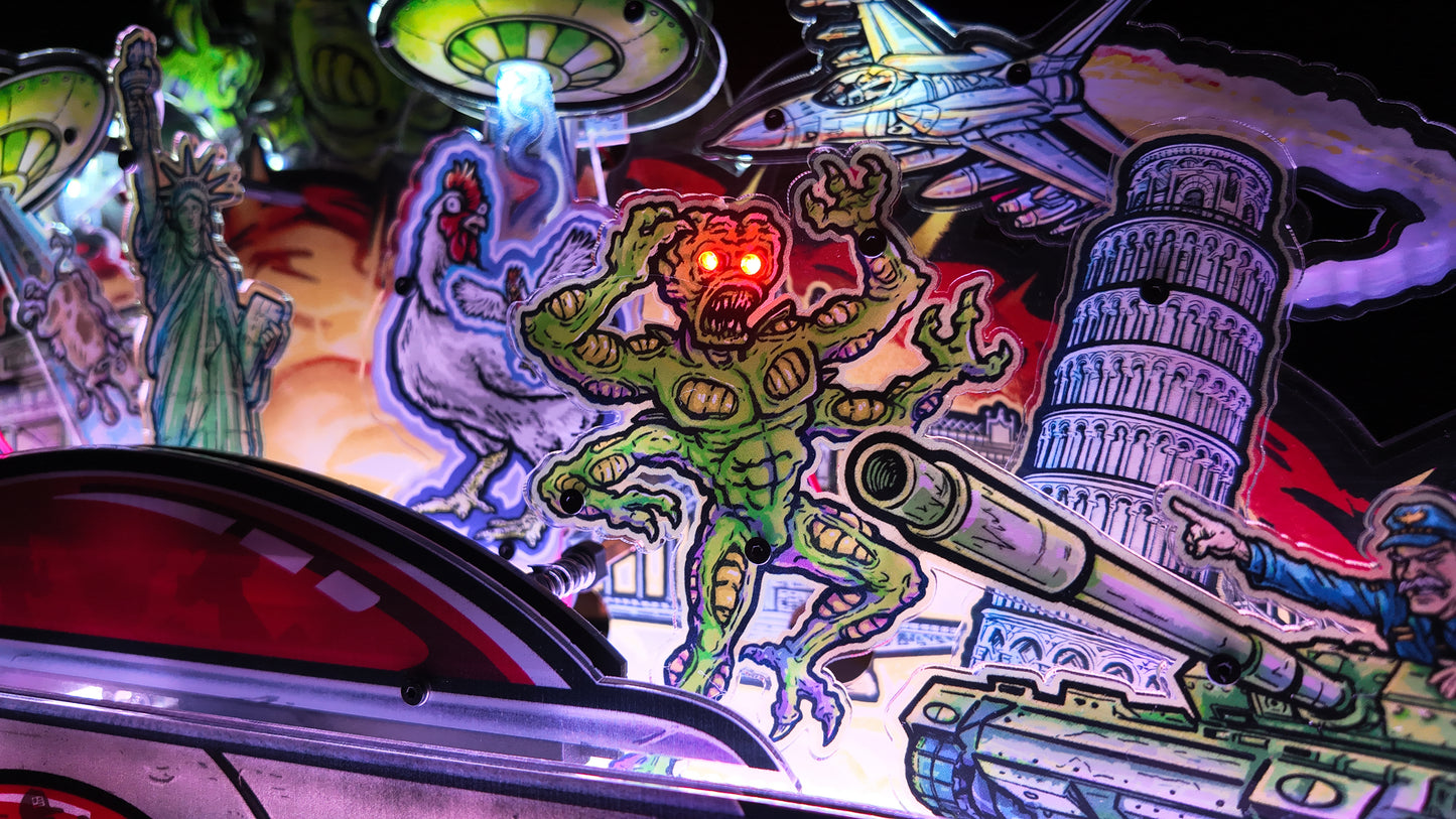 Officially Licensed Attack from Mars Topper for Bally & CGC Games By TEP - DEPOSIT