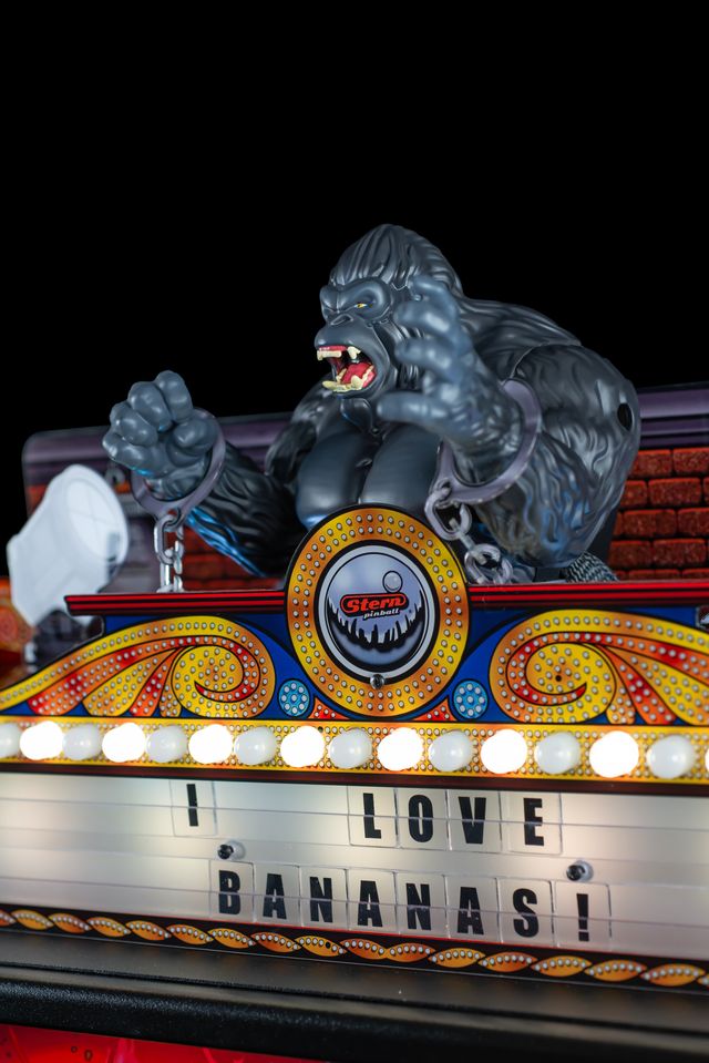 Stern King Kong Pinball Topper
