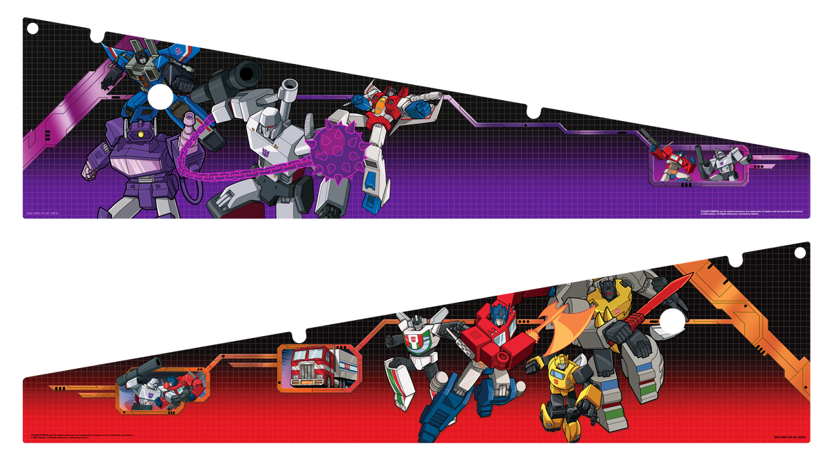 Transformers Art Blades by Stern Pinball