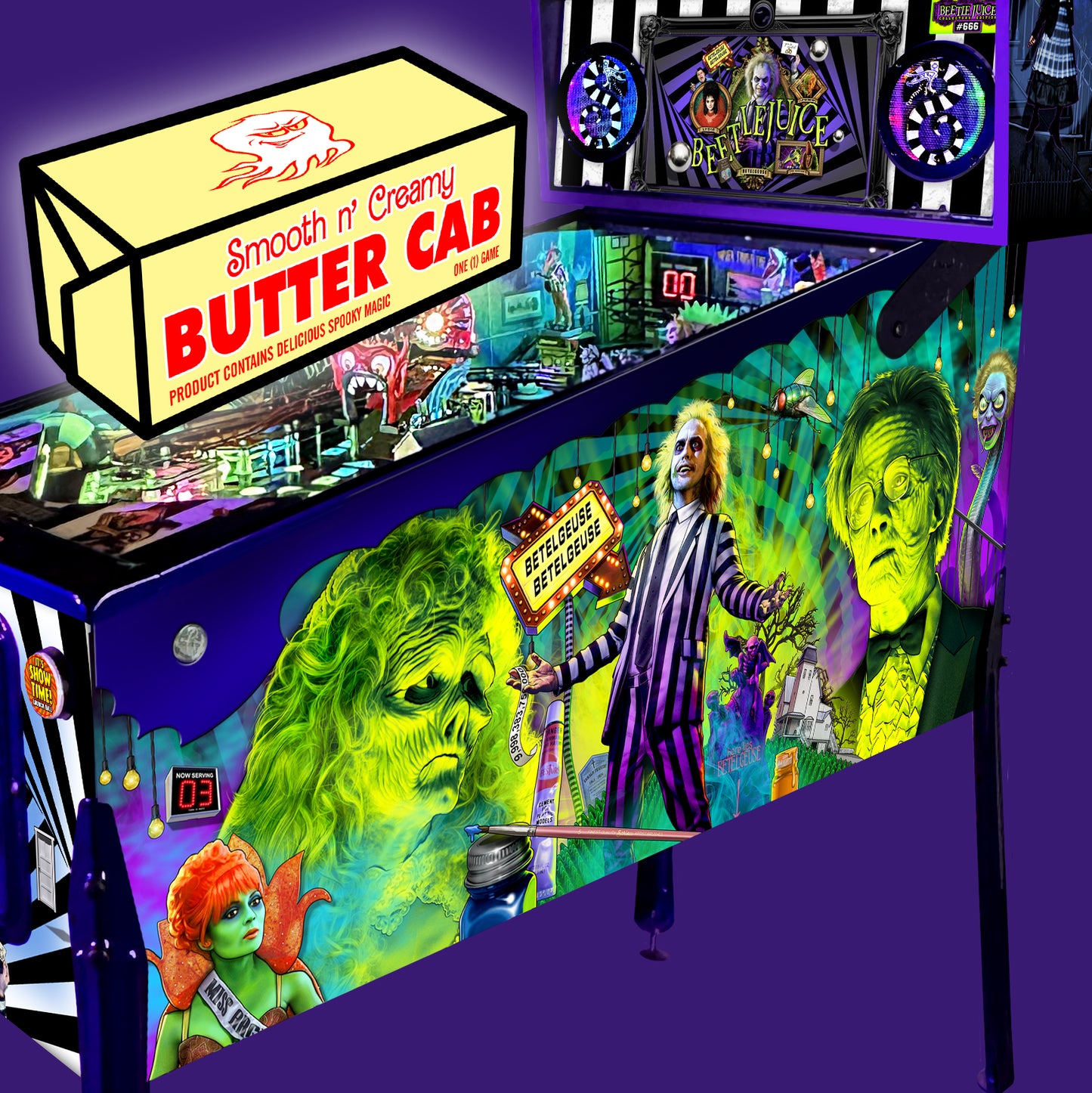 Beetlejuice Butter Cabinet Upgrade - Deposit