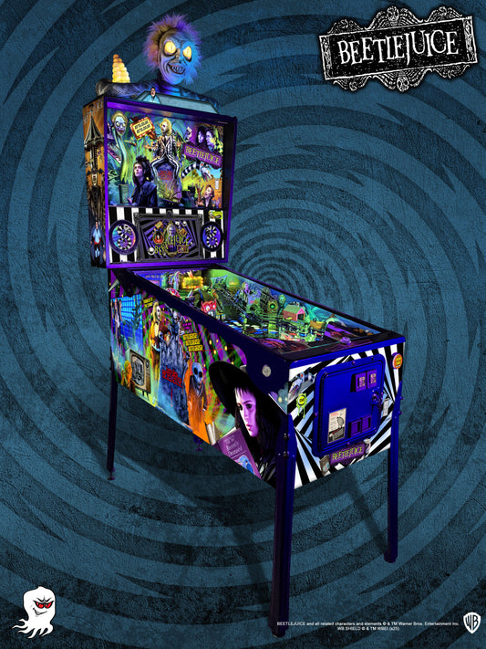 Beetlejuice Pinball Custom Plaque
