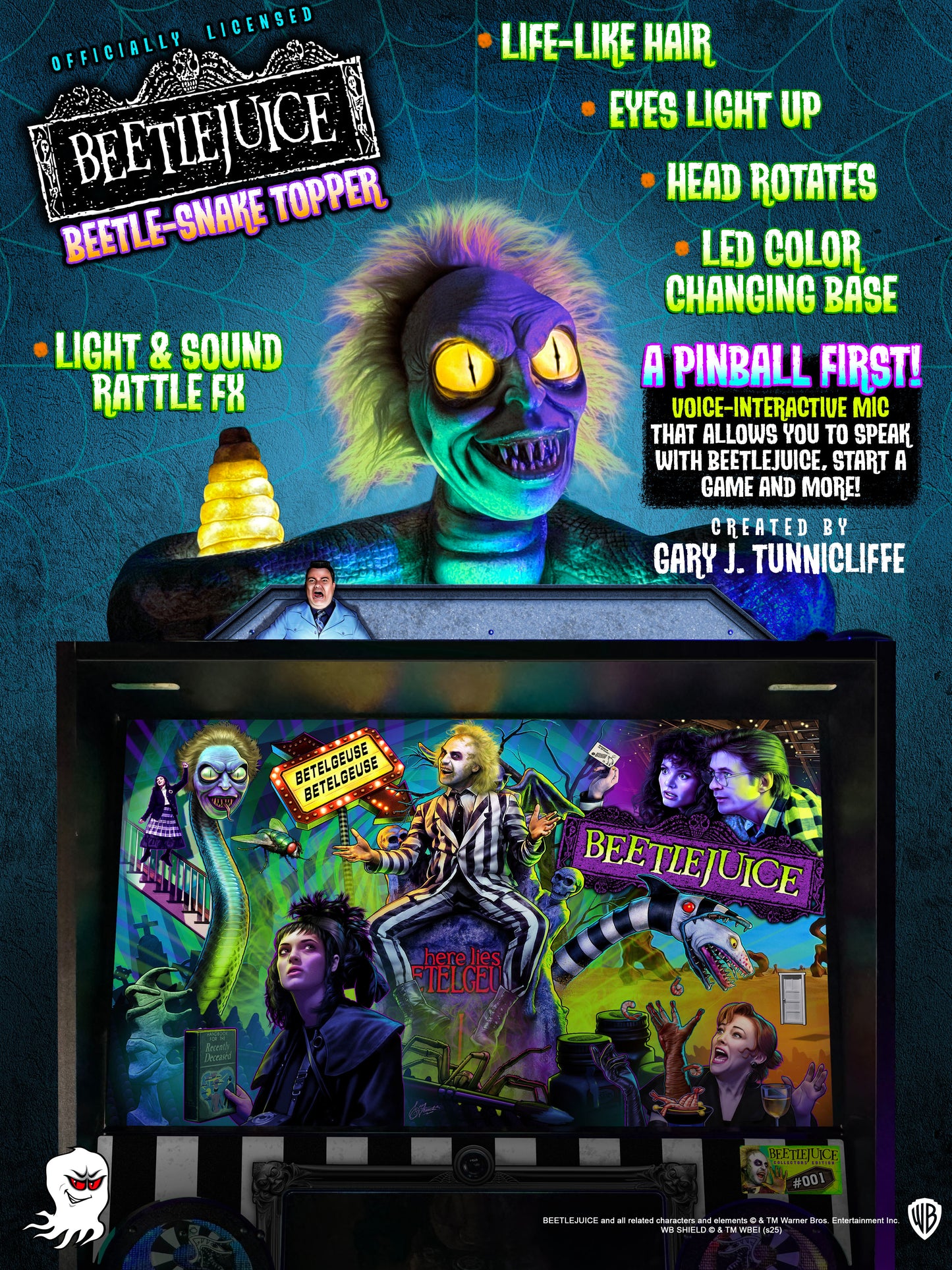 Beetlejuice Interactive Topper Upgrade Deposit