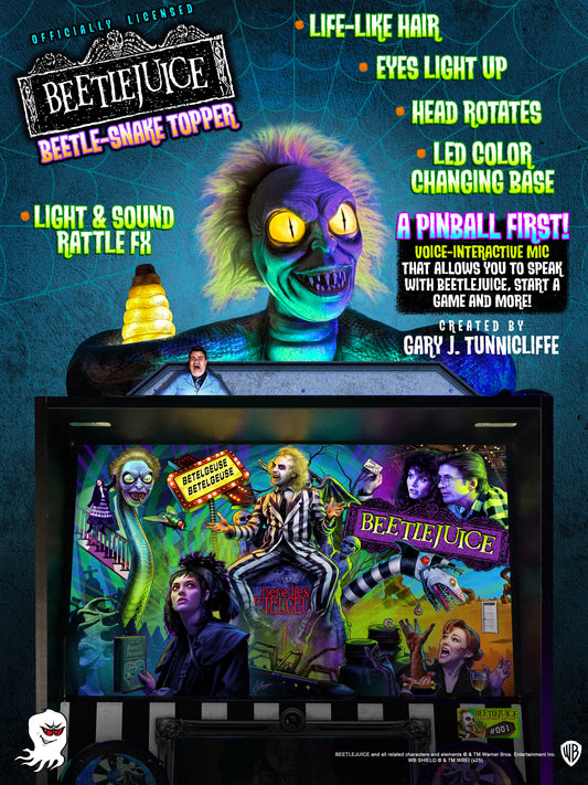 Beetlejuice Interactive Topper Upgrade Deposit