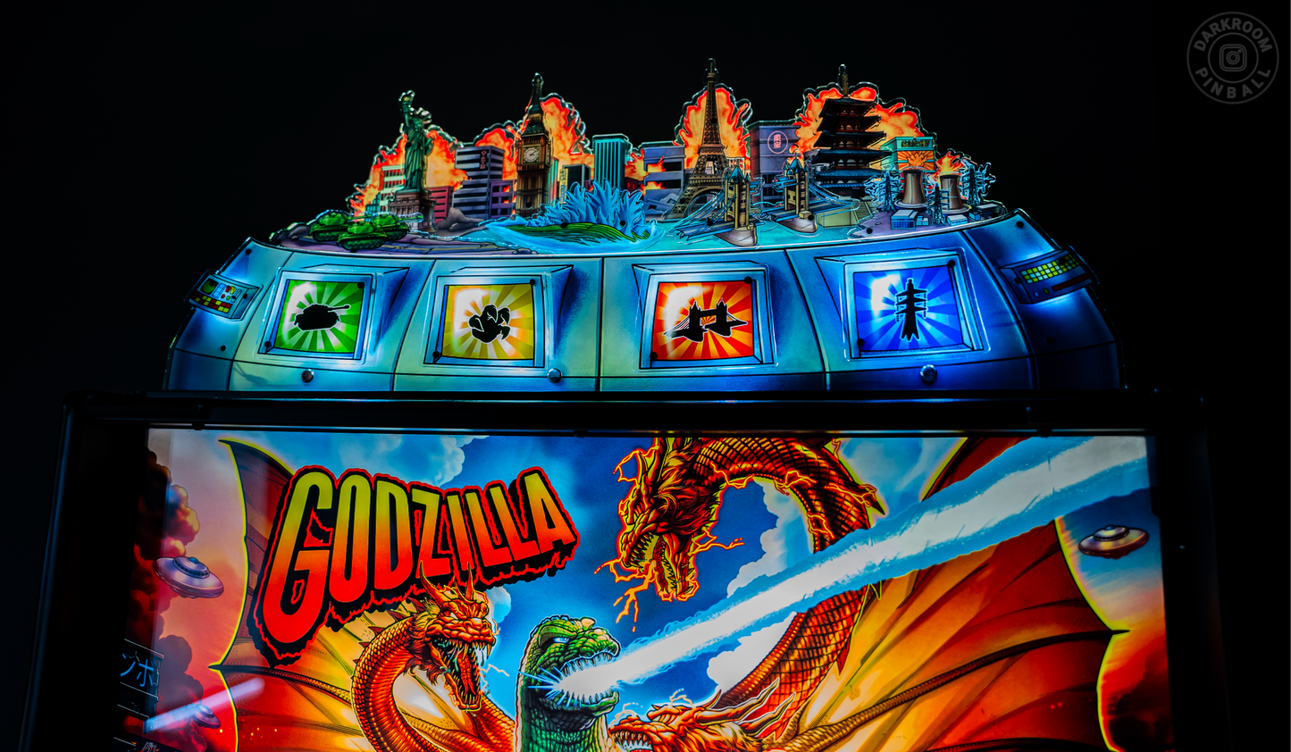 Godzilla Topper TEP – Mad Pinball