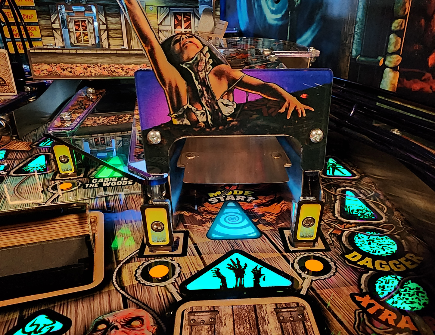 The Evil Dead Collector's Edition Pinball Machine by Spooky Pinball