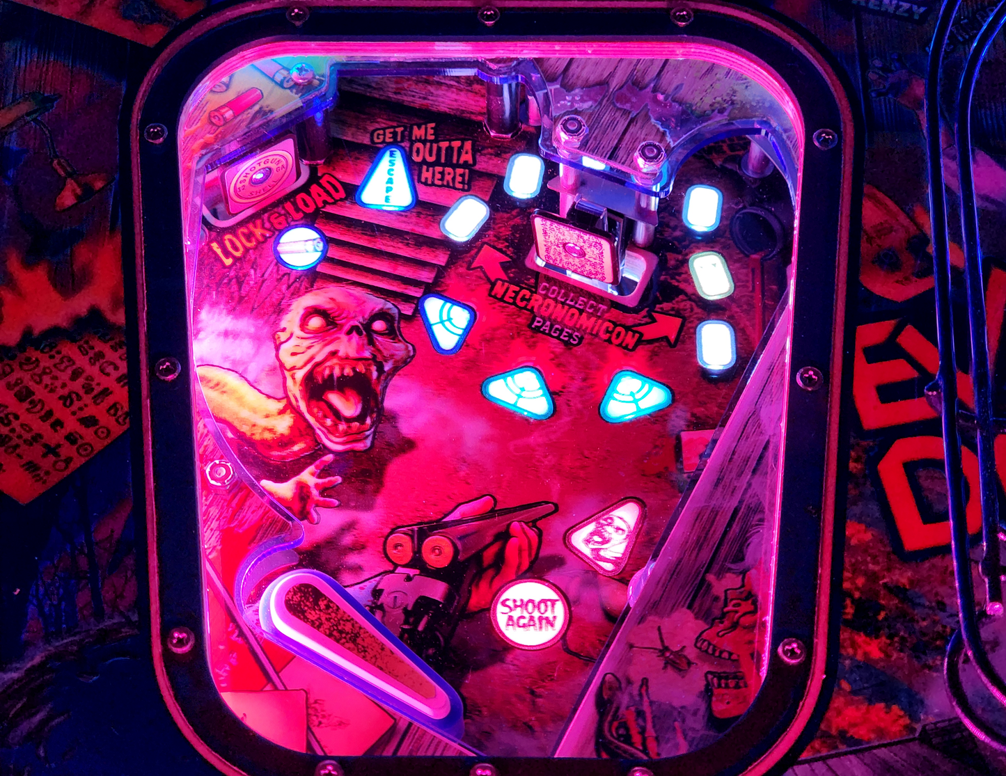 The Evil Dead Collector's Edition Pinball Machine by Spooky Pinball