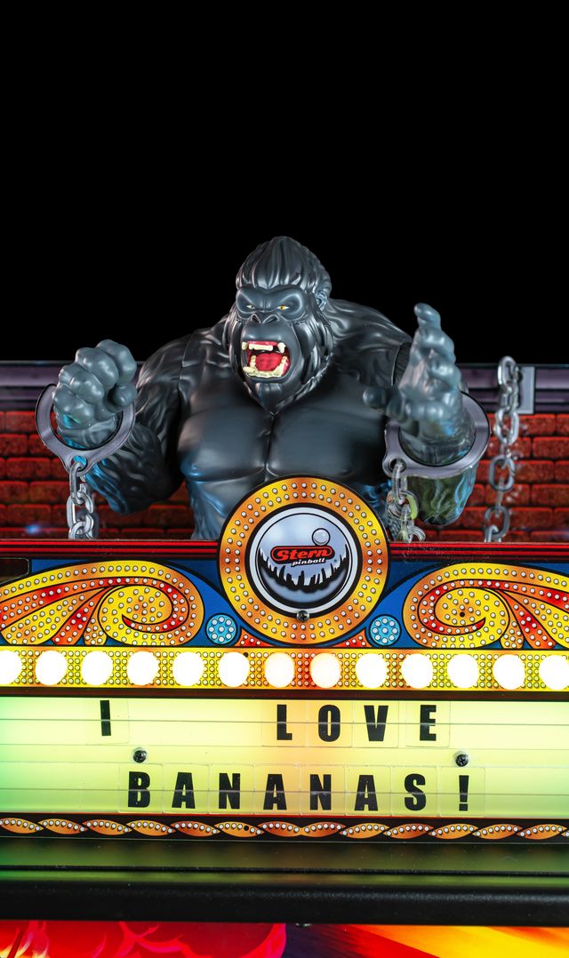 Stern King Kong Pinball Topper