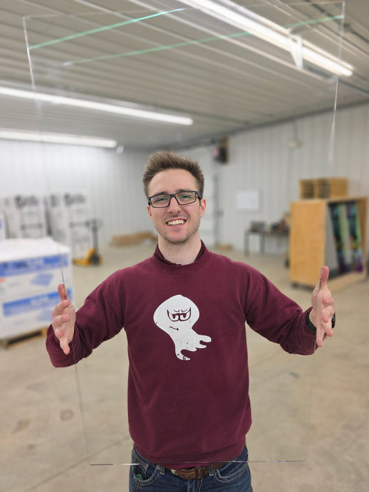 Standard Body Spooky Ghost Glass