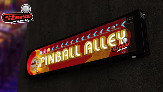 Stern Pinball Alley Light Up Sign