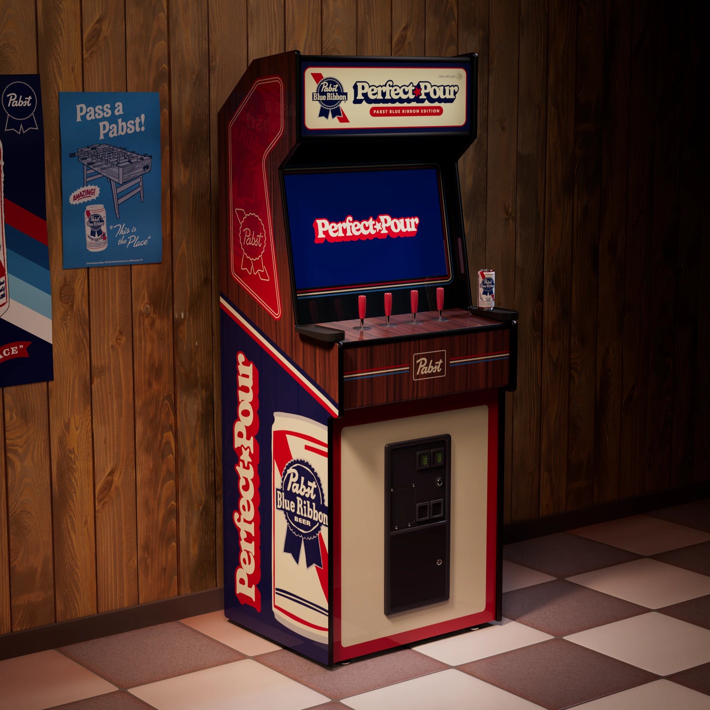 Perfect Pour: Pabst Blue Ribbon Edition