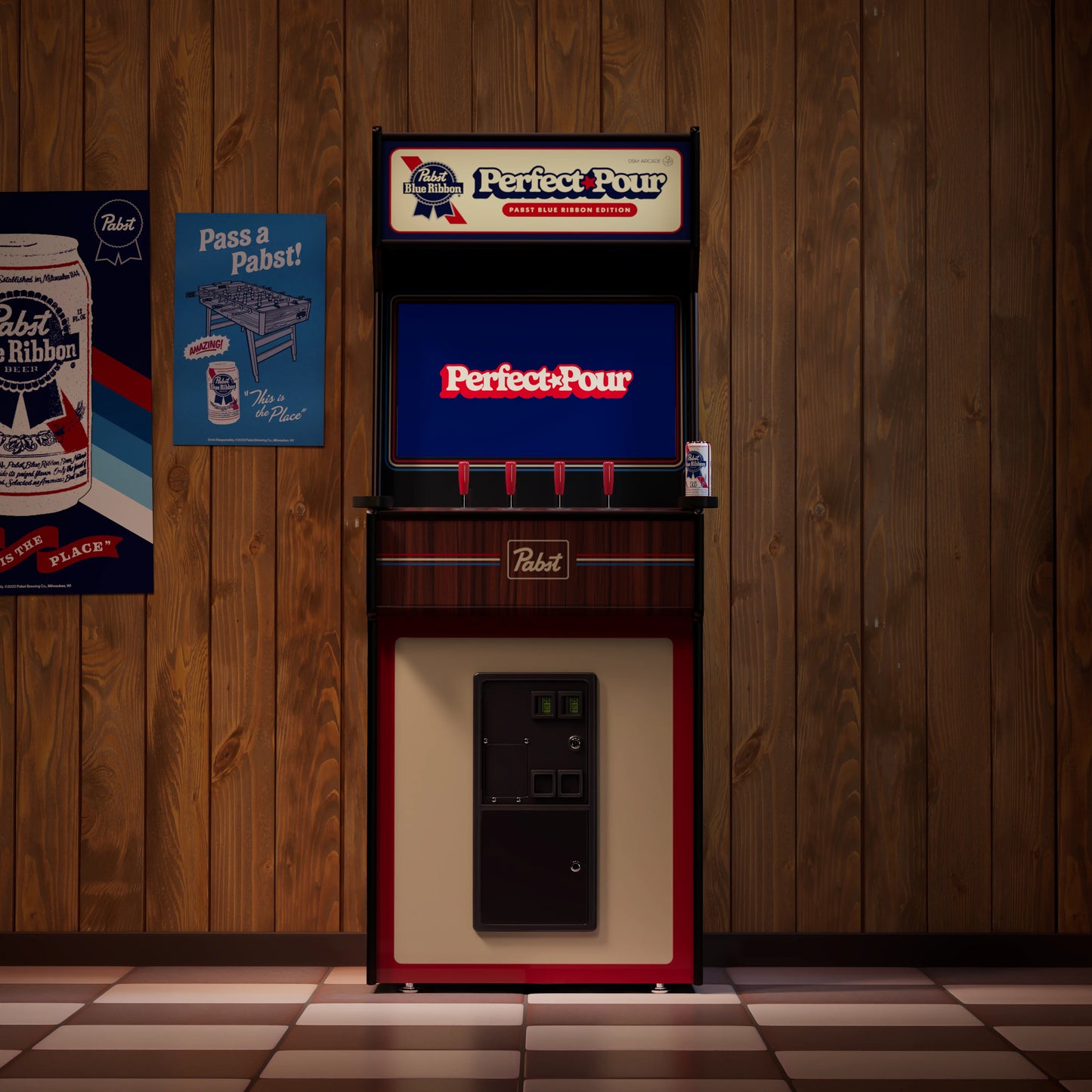 Perfect Pour: Pabst Blue Ribbon Edition