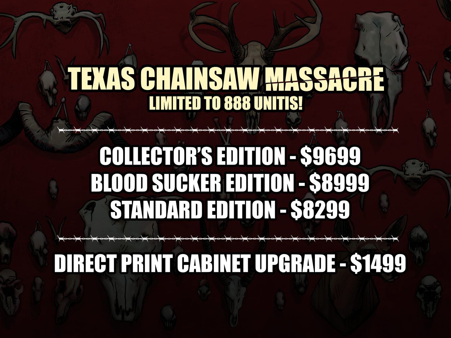 Texas Chainsaw Massacre - Blood Sucker Edition - Deposit